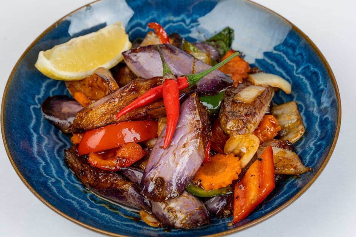 Thai Style Eggplant