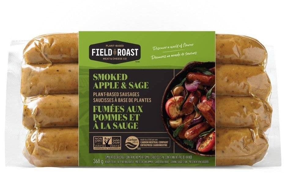 Field Roast Smoked Apple Sage Sausage (Each 368 gm)