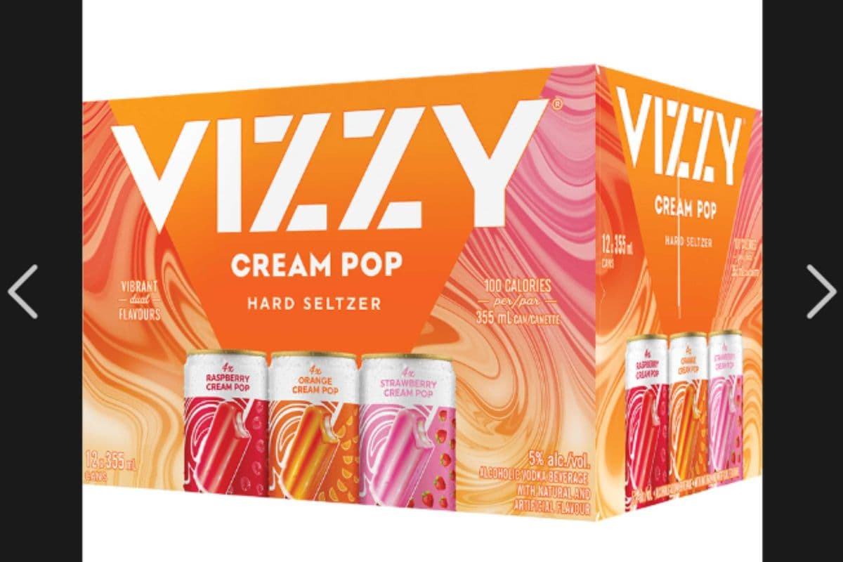 VIZZY CREAM POP 12 PACK (12 x 355ML)