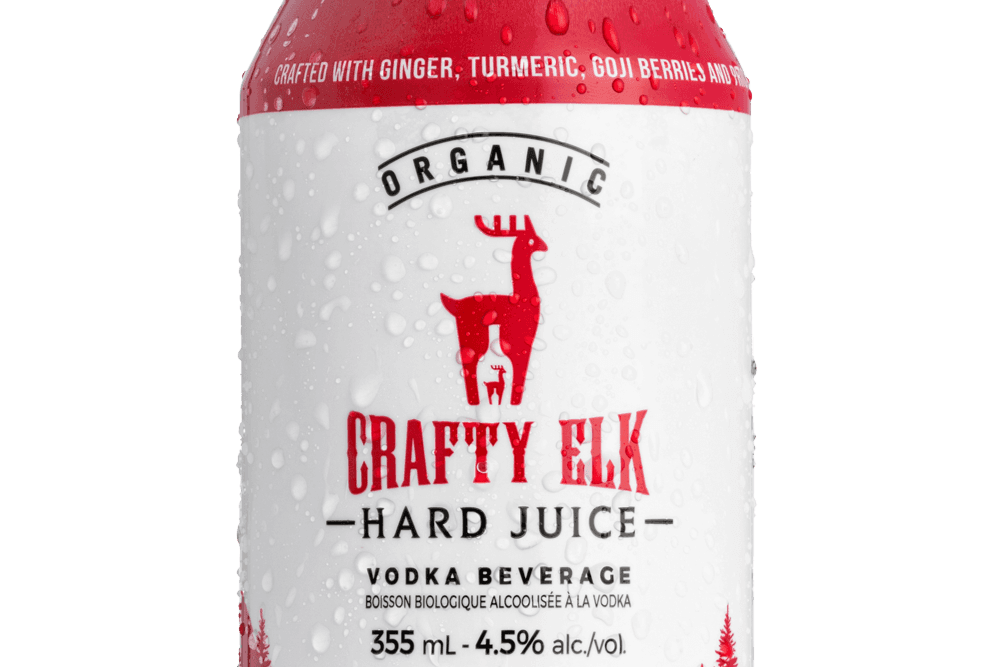 CRAFTY ELK CRANBERRY BLUEBERRY 6 CANS (6 x 355ML)