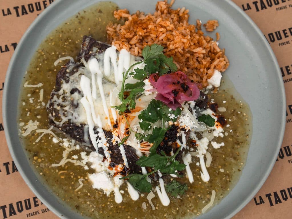 Enchiladas Verdes