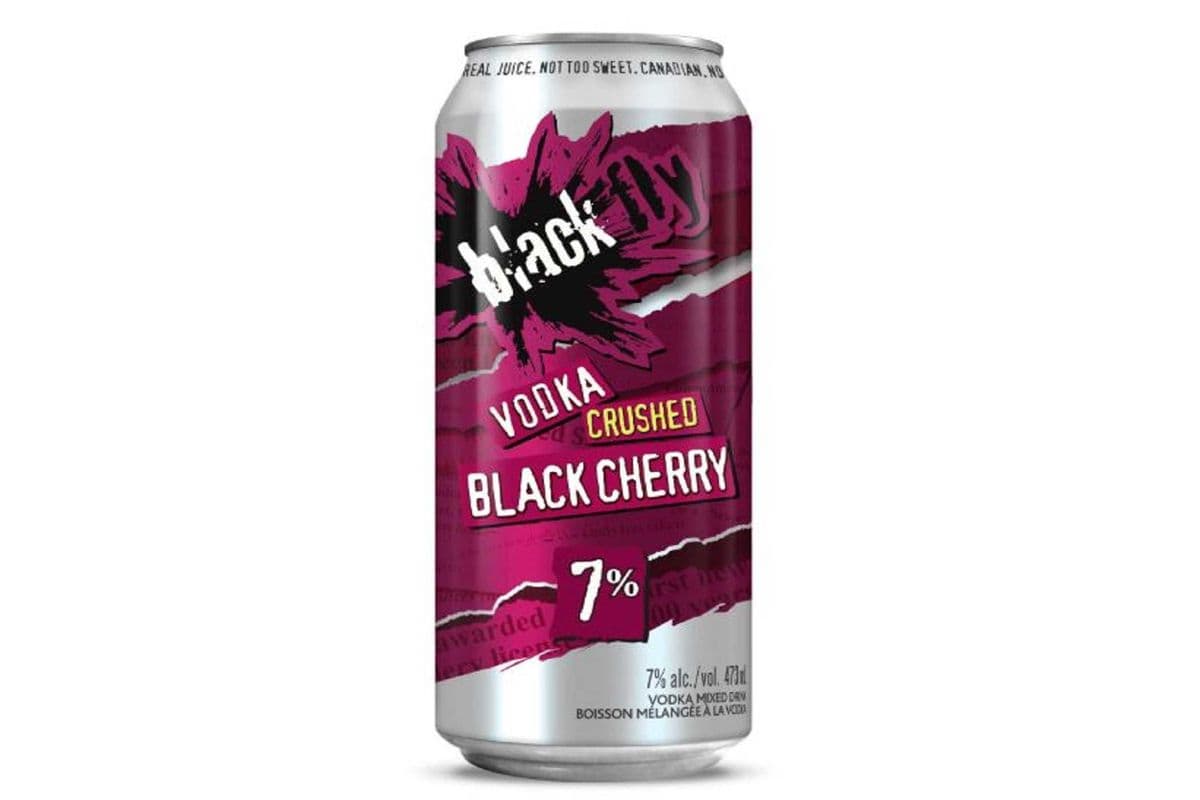 BLACK FLY VODKA CRUSHED BLACK CHERRY (1 x 473 ML)