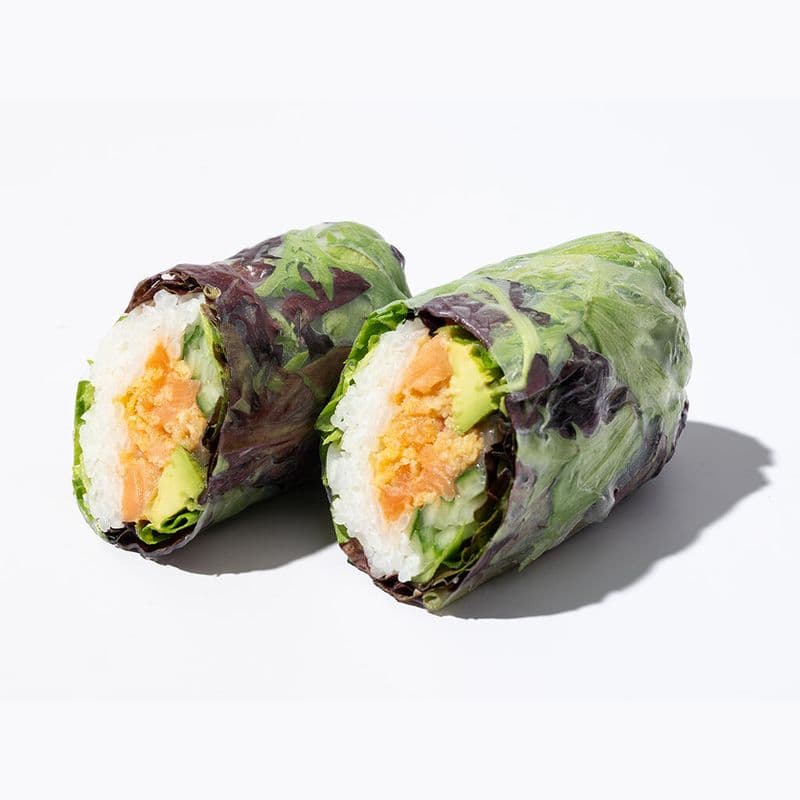 ROULEAU DE PRINTEMPS SAUMON / SALMON SPRING ROLL