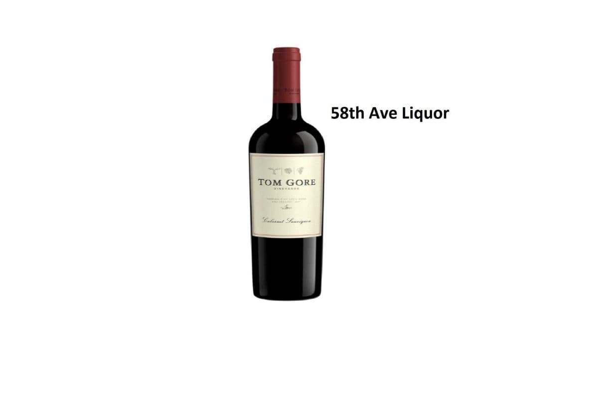 TOM GORE CABERNET SAUVIGNON 750ML (1 x 750ML)