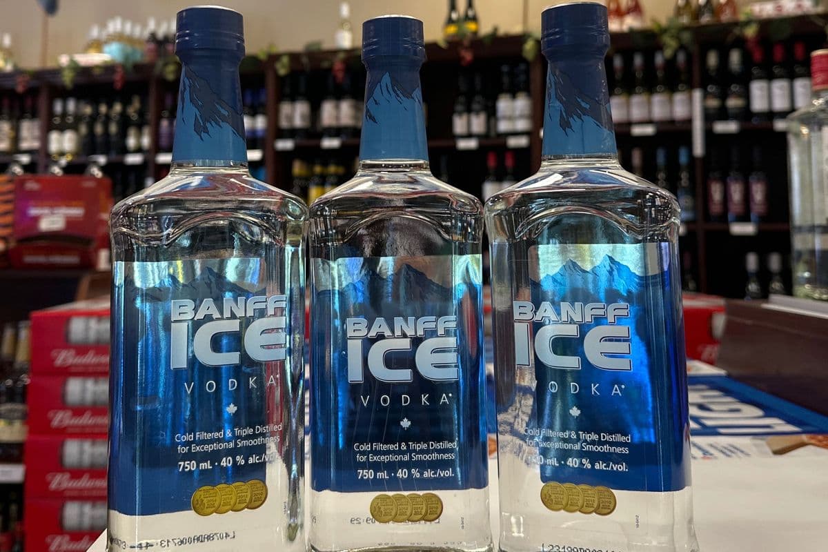 BANFF ICE VODKA 750 mL (1 x 750 mL)