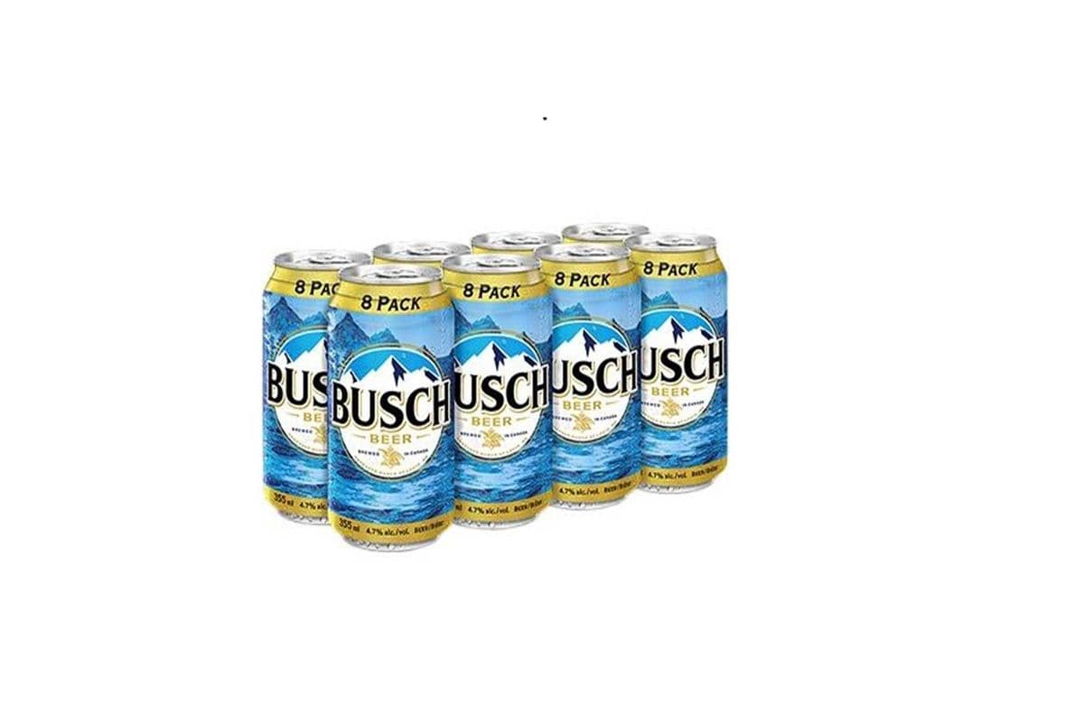 756098. Busch 8 pack cans (1 x 8pc)