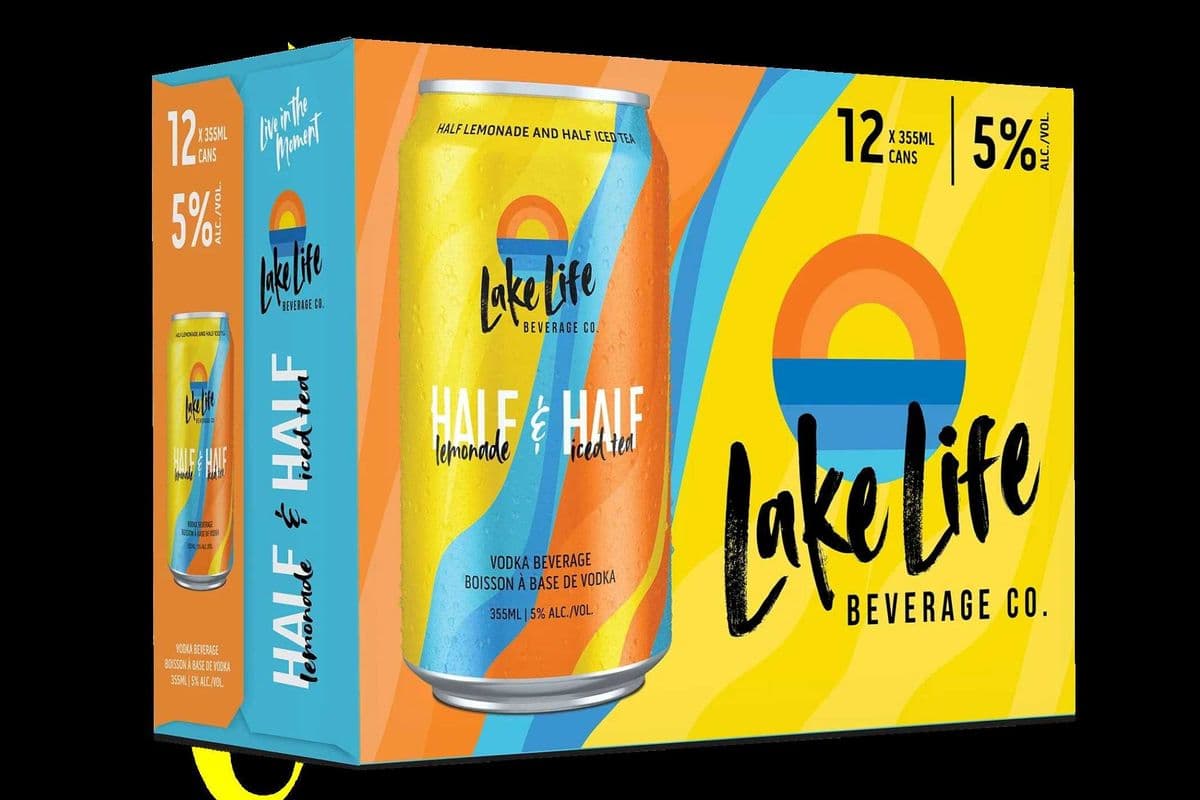 LAKE LIFE HALF & HALF (12 PACK) (12 x 355ML CAN)