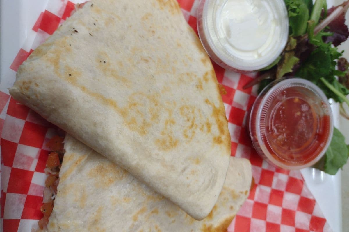 Oven Baked Quesadilla