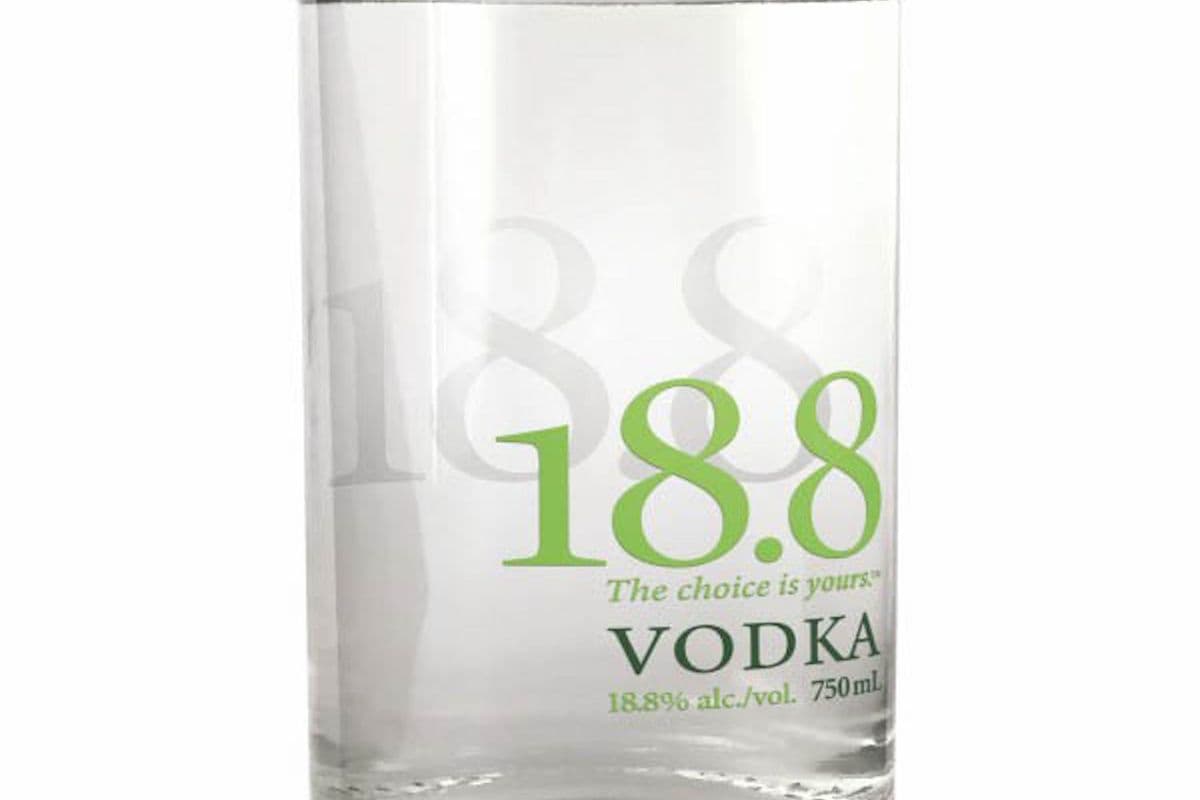 18.8 Vodka 750ml (1 x 750 ml)