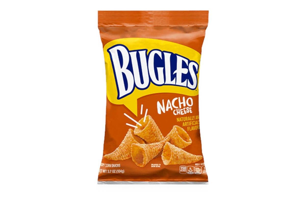 Bugles Nacho Cheese (85gm) (150 Cal)