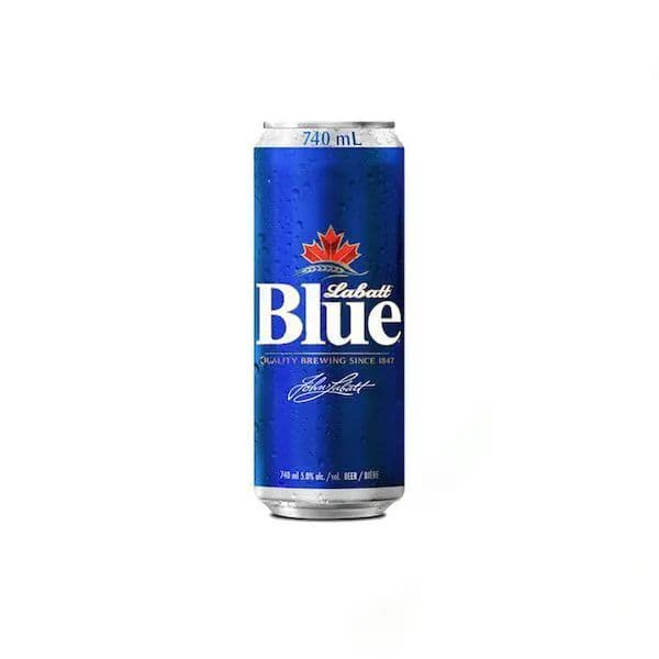 Labatt Blue (740 ml Can) (1 x 740ml Can)