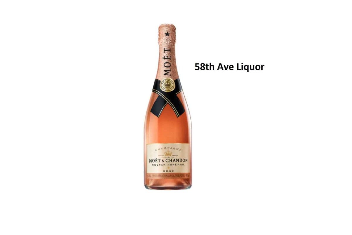 MOET & CHANDON NECTAR IMPERIAL ROSE 750ML (1 x 750ML)
