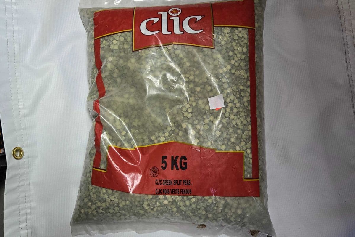 CLIC POIS VERTS FENDUS (5 KG)