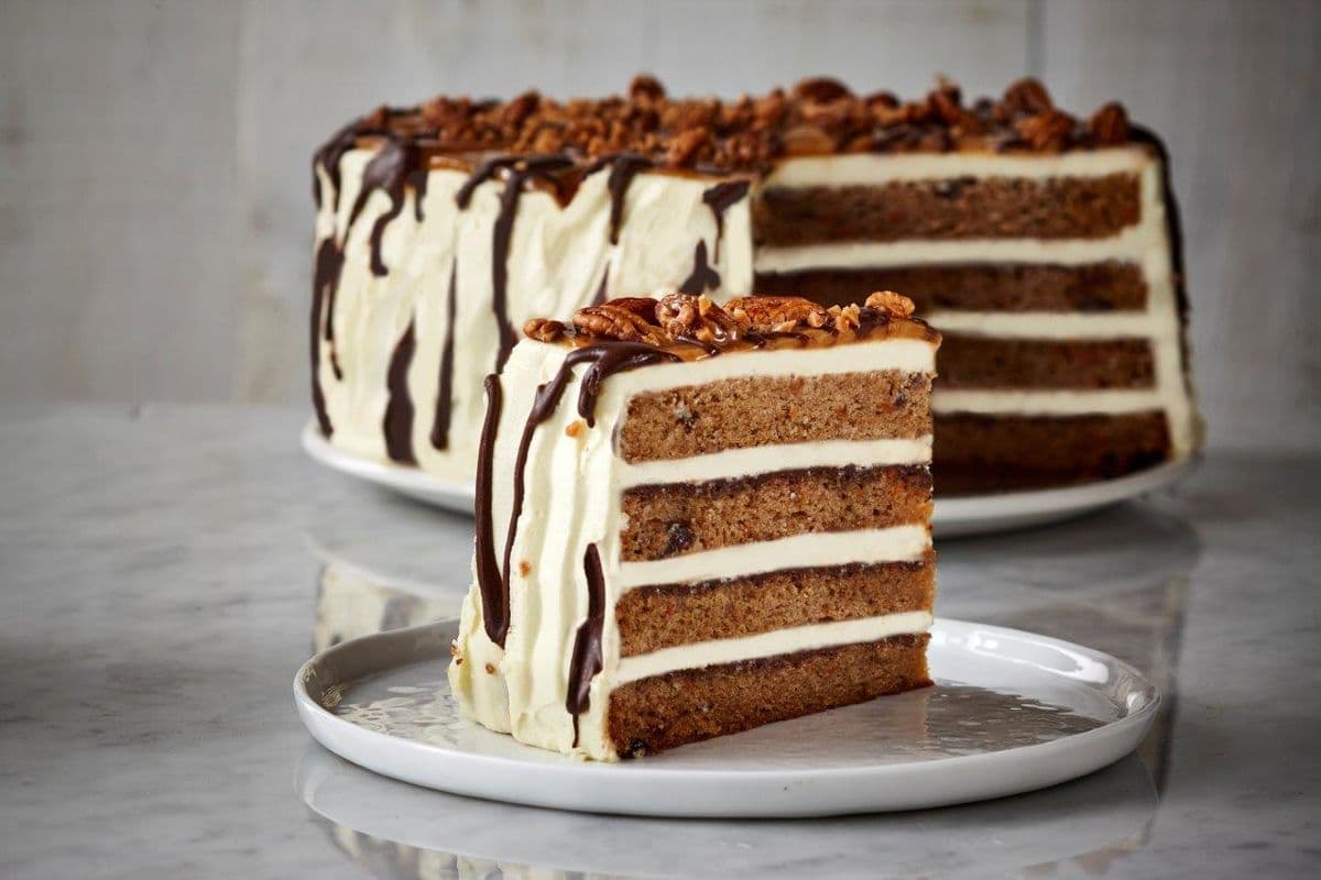 Gâteau aux carottes suprême (pointe)