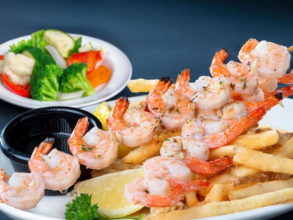 Brochettes de Crevettes/ Shrimps Brochettes