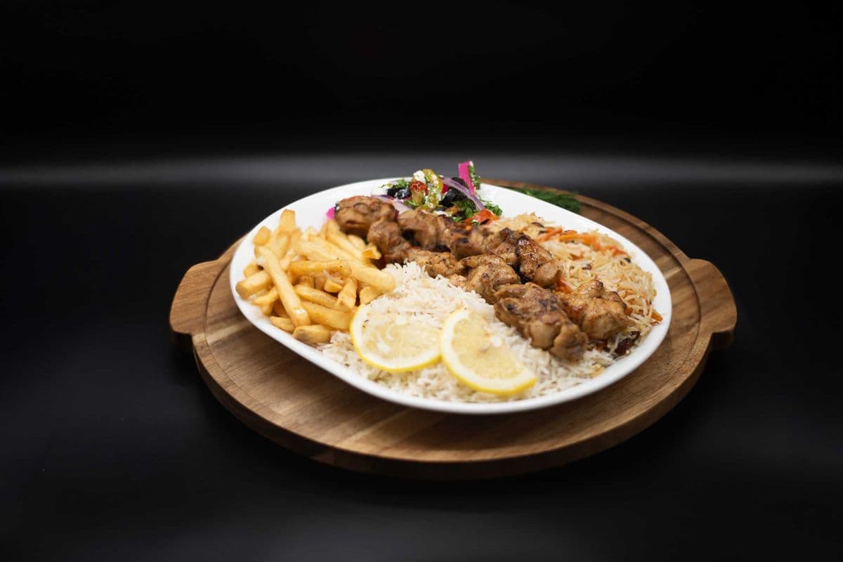 Chicken Kabob Platter