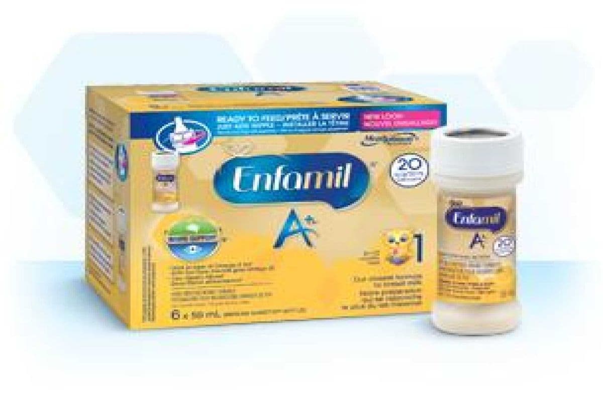 Enfamil · A+ Iron Fortified Infant Formula, Stage 1 (6x59mL) (59 ml)