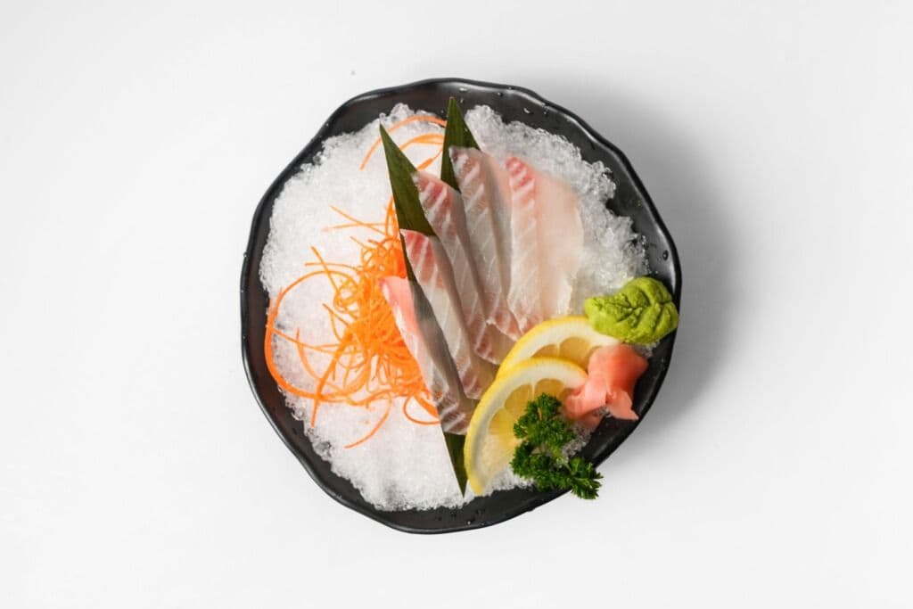 Red snapper (5 pcs) )红鲷鱼生鱼片
