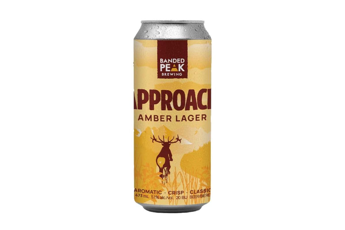 Banded Peak Approach Amber Lager-4PK (4 x 473ml)