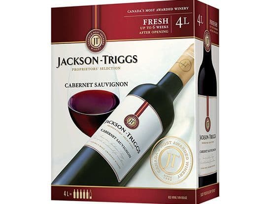 Jackson Triggs Prop Cab Sauv, 4L red wine (12.50% ABV)