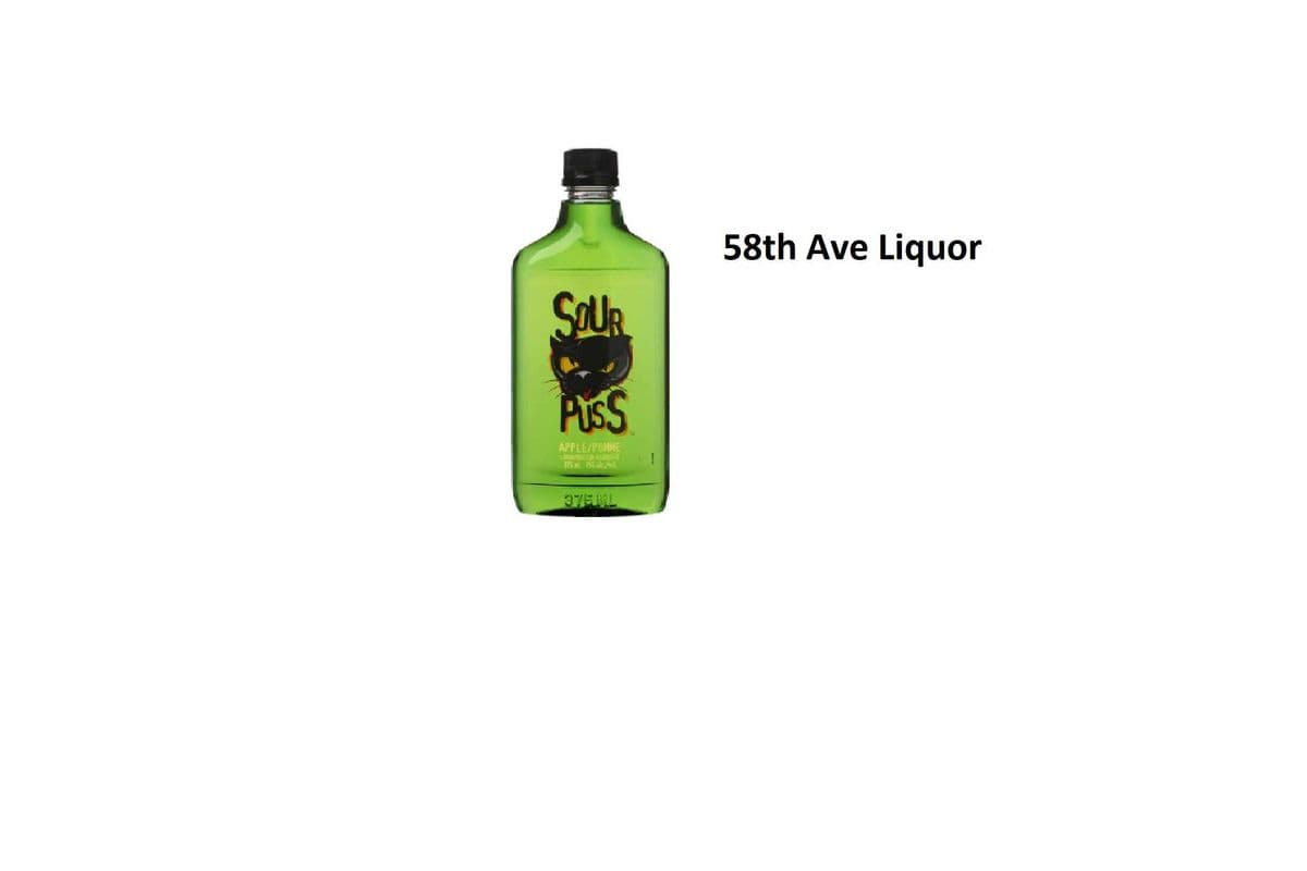 SOUR PUSS - SOUR APPLE (1 x 375ML)