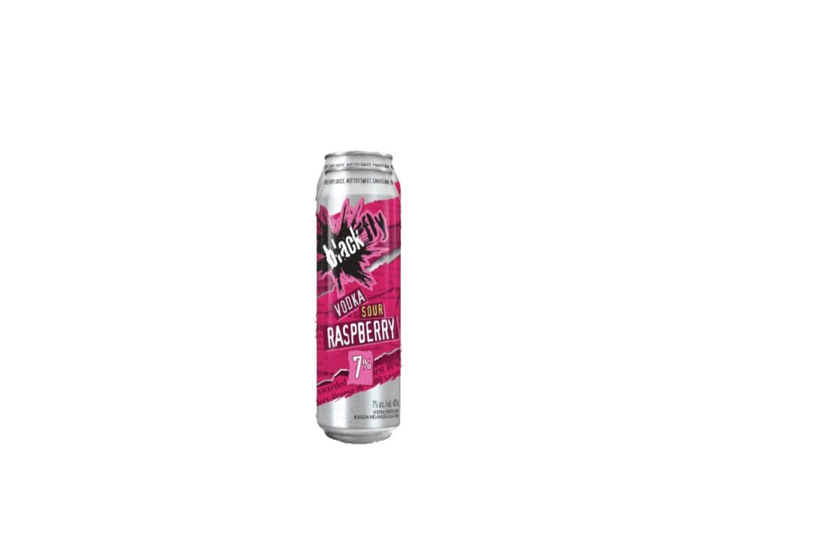 BLACK FLY VODKA SOUR RASPBERRY 473 ml (1 x 473 ml)