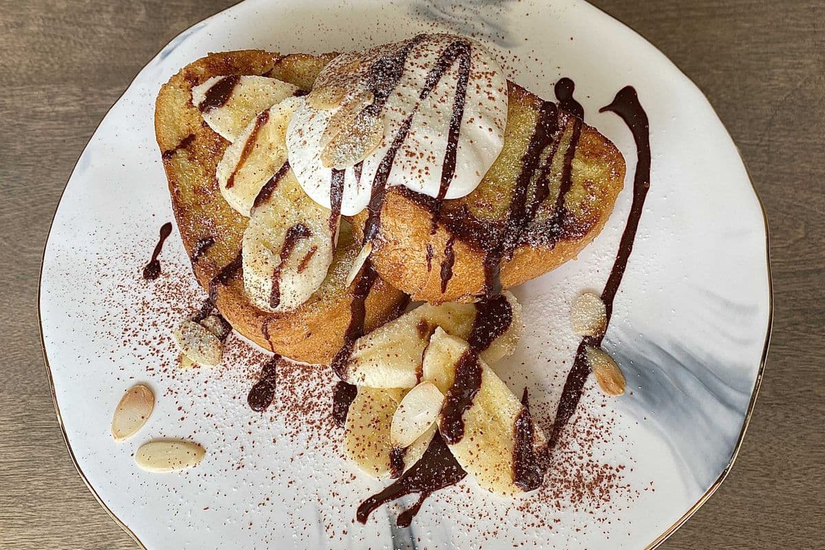 French Toast Chocolate Banana