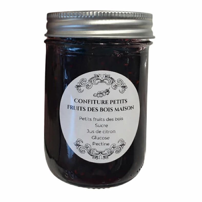 Confiture petits fruits des bois / Wild berry jam