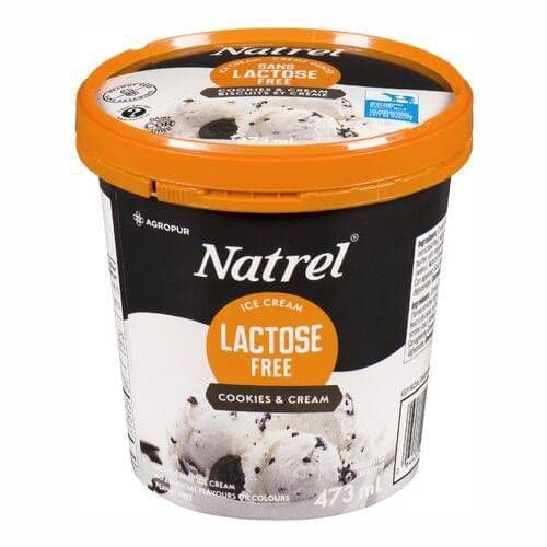 Natrel Sans Lactose Biscuits et Créme 473ml/ Natrel Lactose Free Cookie & Cream 473ml