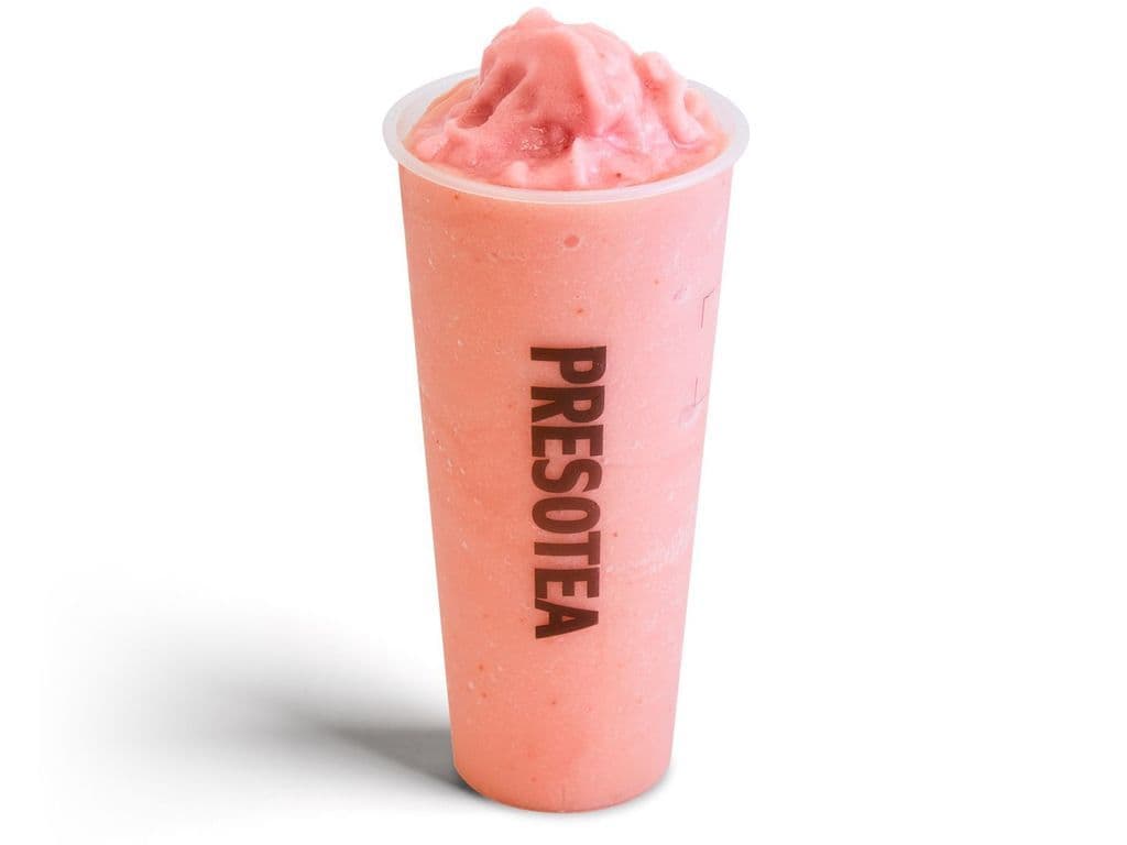 Fresh Strawberry Banana Slush
