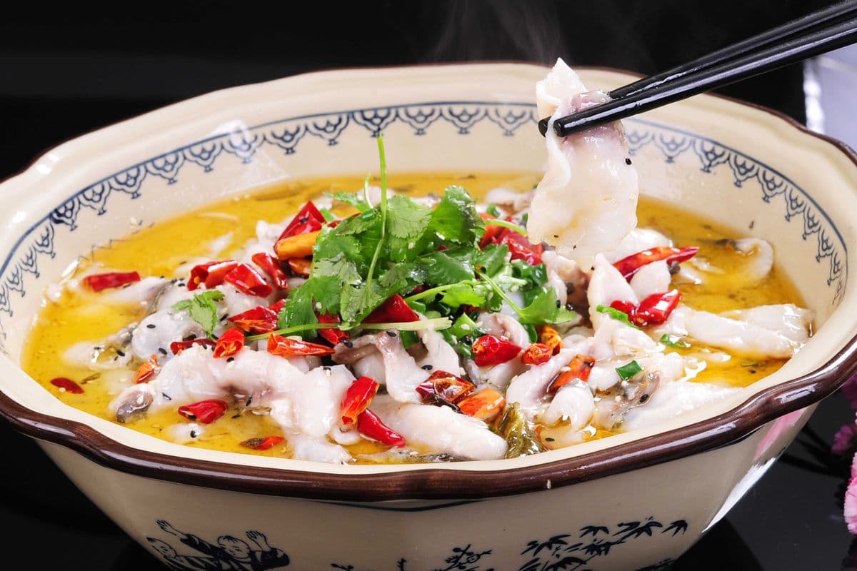 29. Slice Fish with Pickled Mustard 金汤酸菜鱼