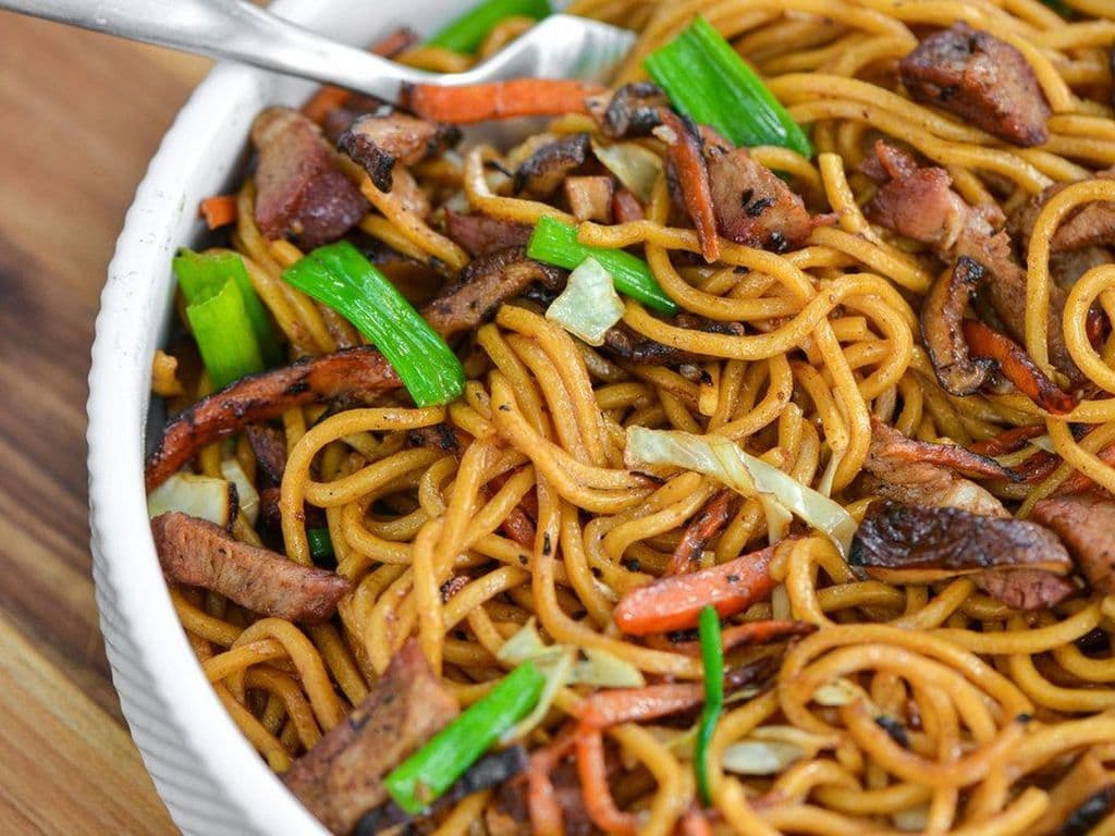 Pork Stir fry Lomein