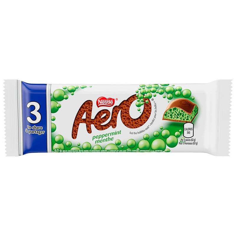 Aero peppermint king size (63g)