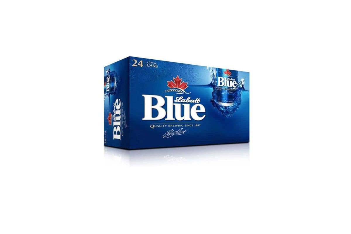 906313 - LABATT BLUE (24 x 355ML (CANS))