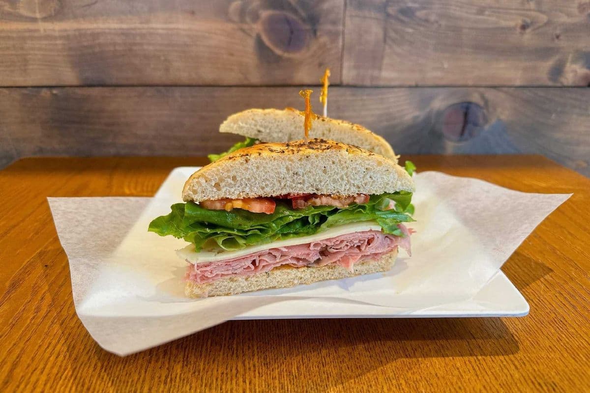 Ham and Swiss Sandwich