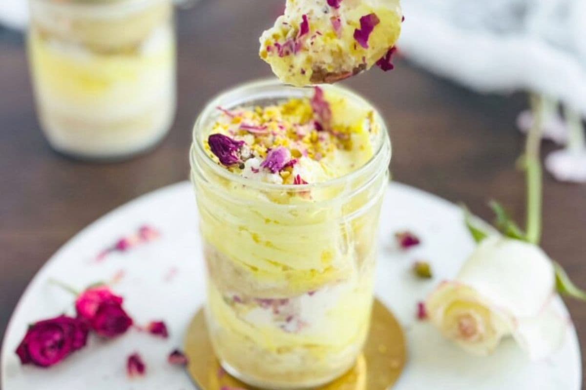 Rasmalai Cake Cup