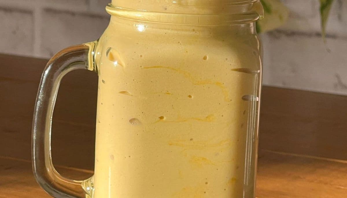 Mango Cheesecake Ice Cream Shake (V)