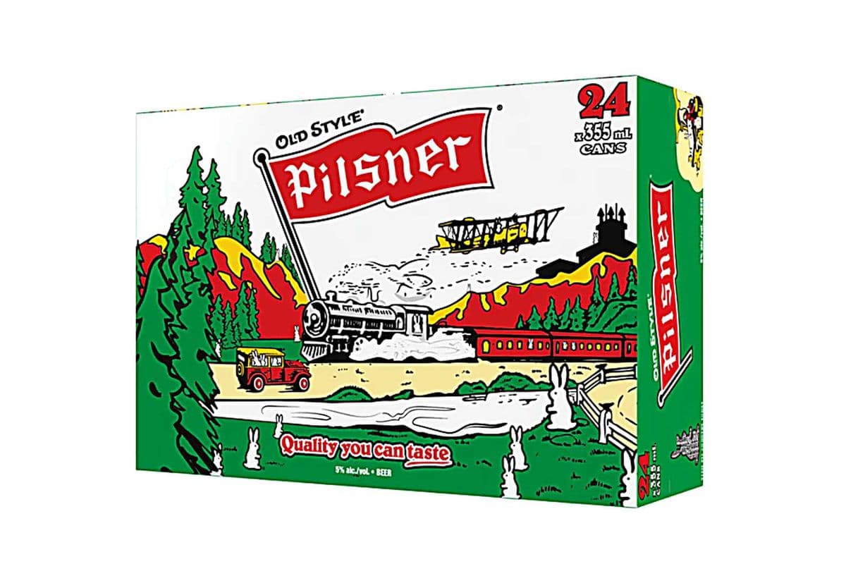 Old Style Pilsner 24pk (1 x 24x355ml Cans)