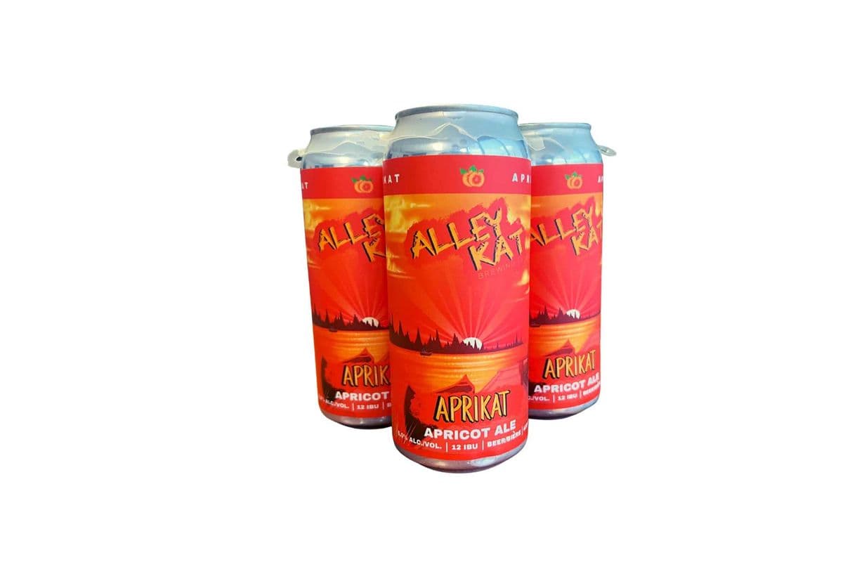 883683 - ALLEY KAT APRIKAT APRICOT ALE (4 x 473ML CANS)