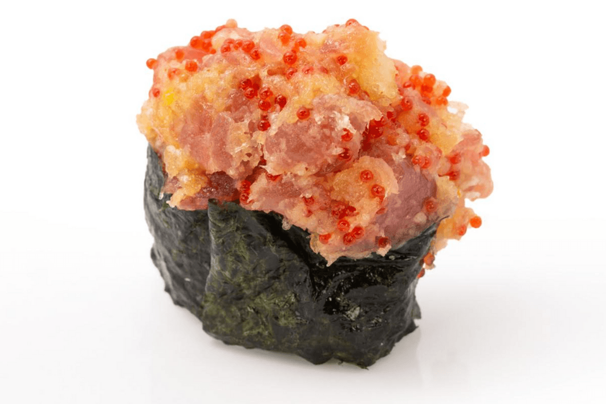 Nigiri maguro épicé tempura / Spicy Manguro Tempura Nigiri