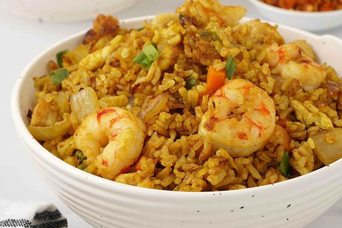 Singapore Fried Rice(Chicken/Shrimp/Beef)