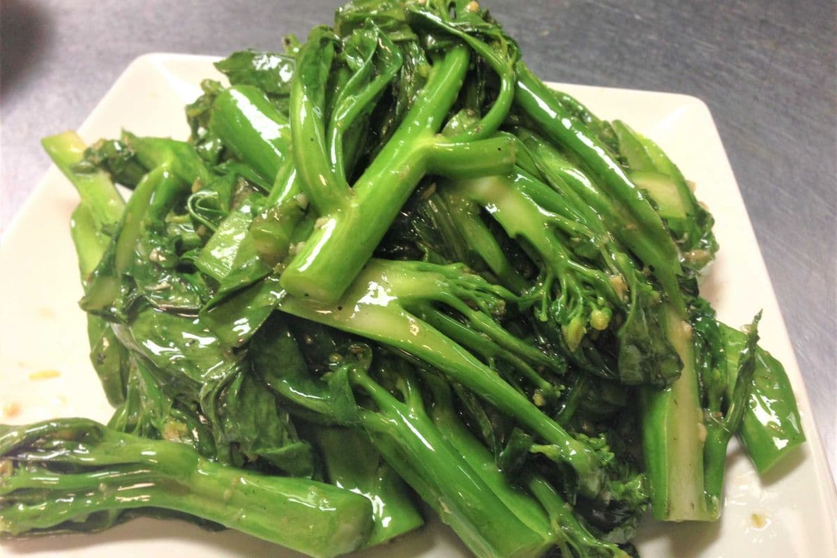 199. Stir-Fried Gai Lan or Baby Bak Choy