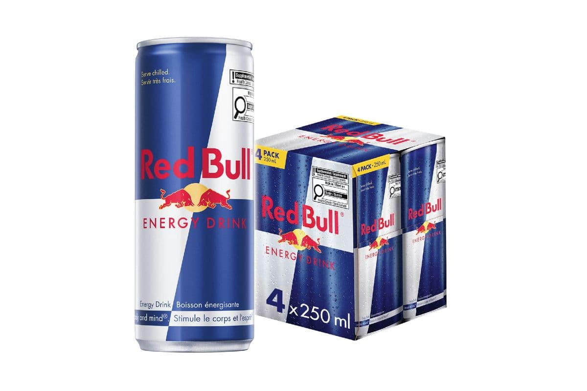 Red Bull Energy Drink 250 ml (4 Pack) 1001304