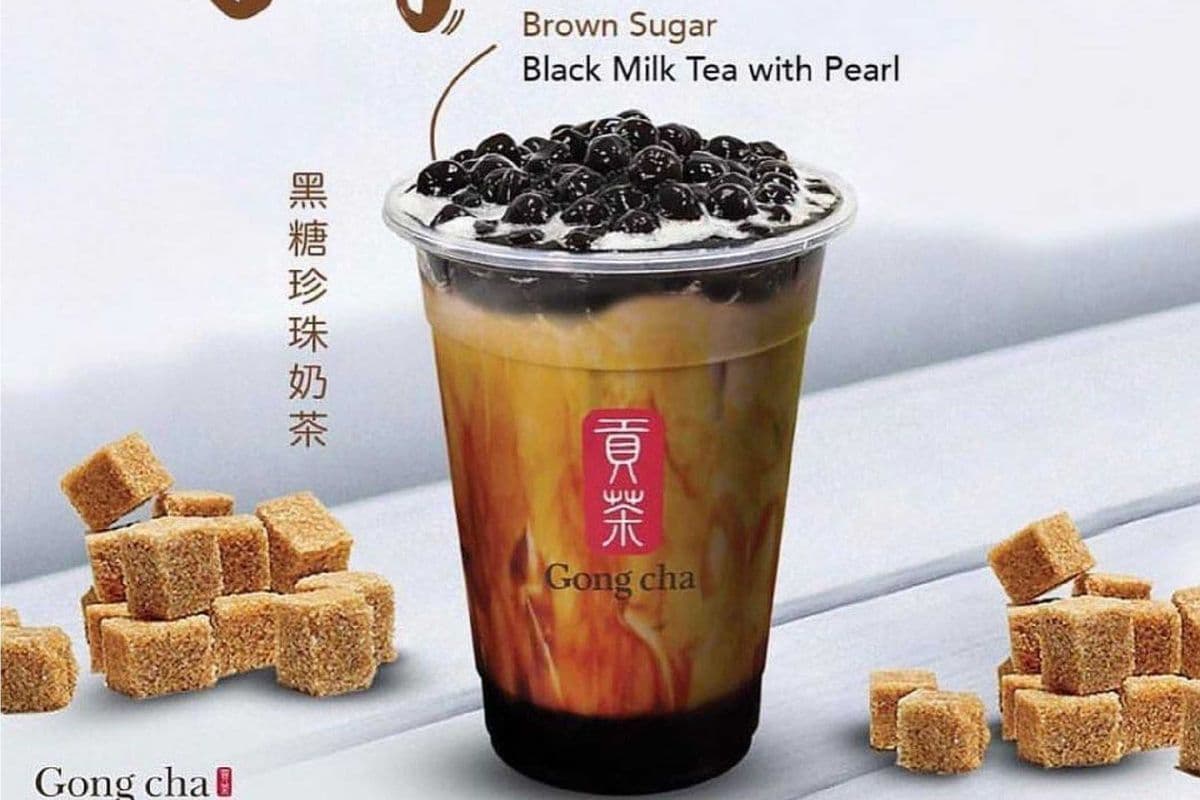Brown Sugar Milk Tea with Pearls