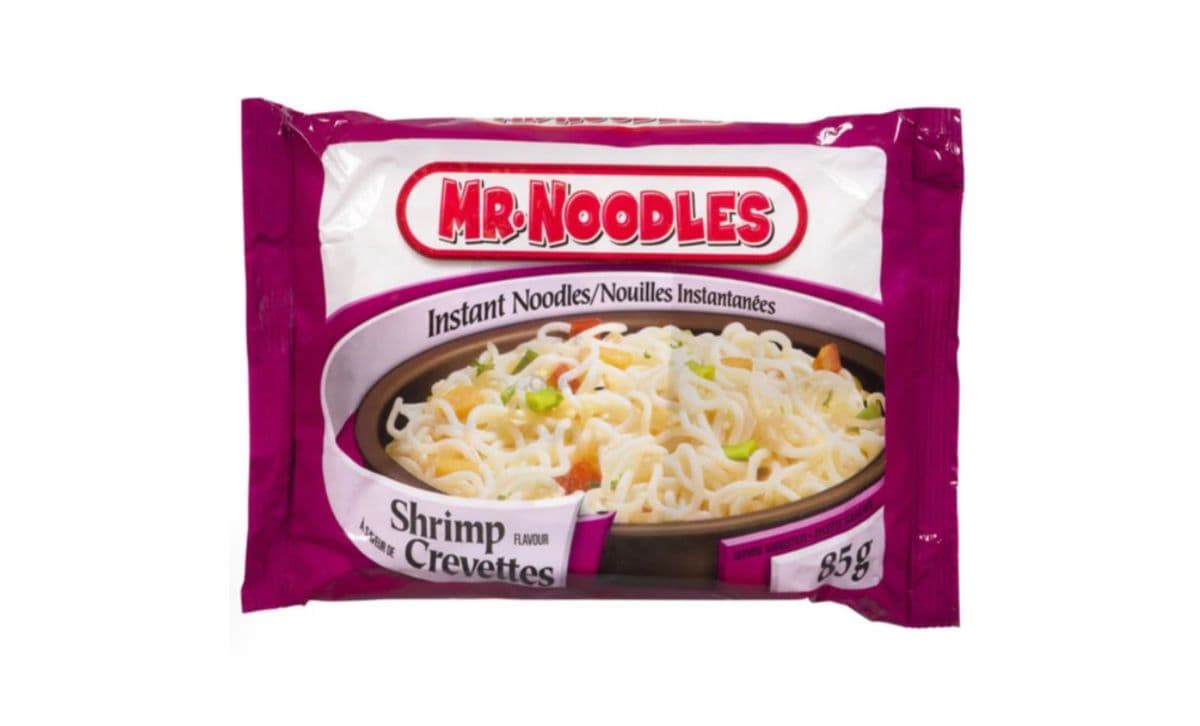 Mr. Noodle instant Shrimp Flavour Noodles (85g)