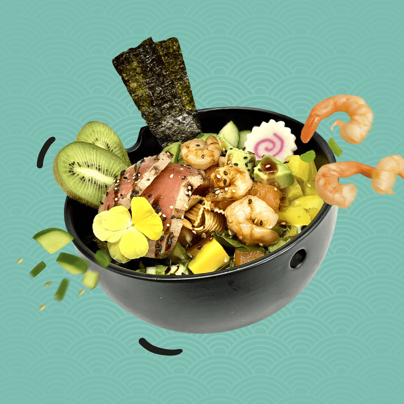 Poké bol de dragon / Dragon bowl poké