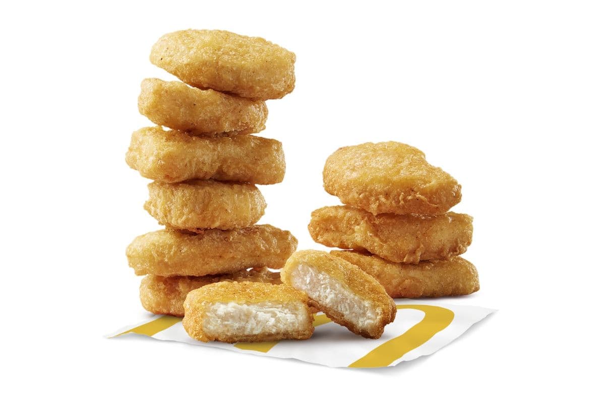 10 Chicken McNuggets [490-630 Cals]