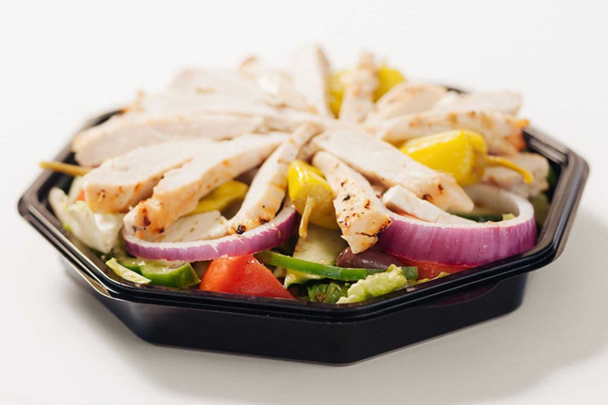 69. Greek Salad with Chicken