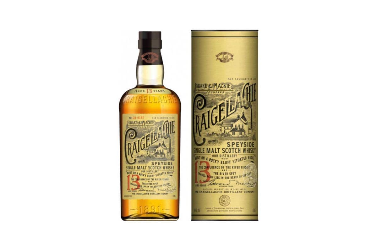 CRAIGELLACHIE 13 YEAR OLD (750ML) *SINGLE MALT SCOTCH WHISKY* (1 x 750ML)