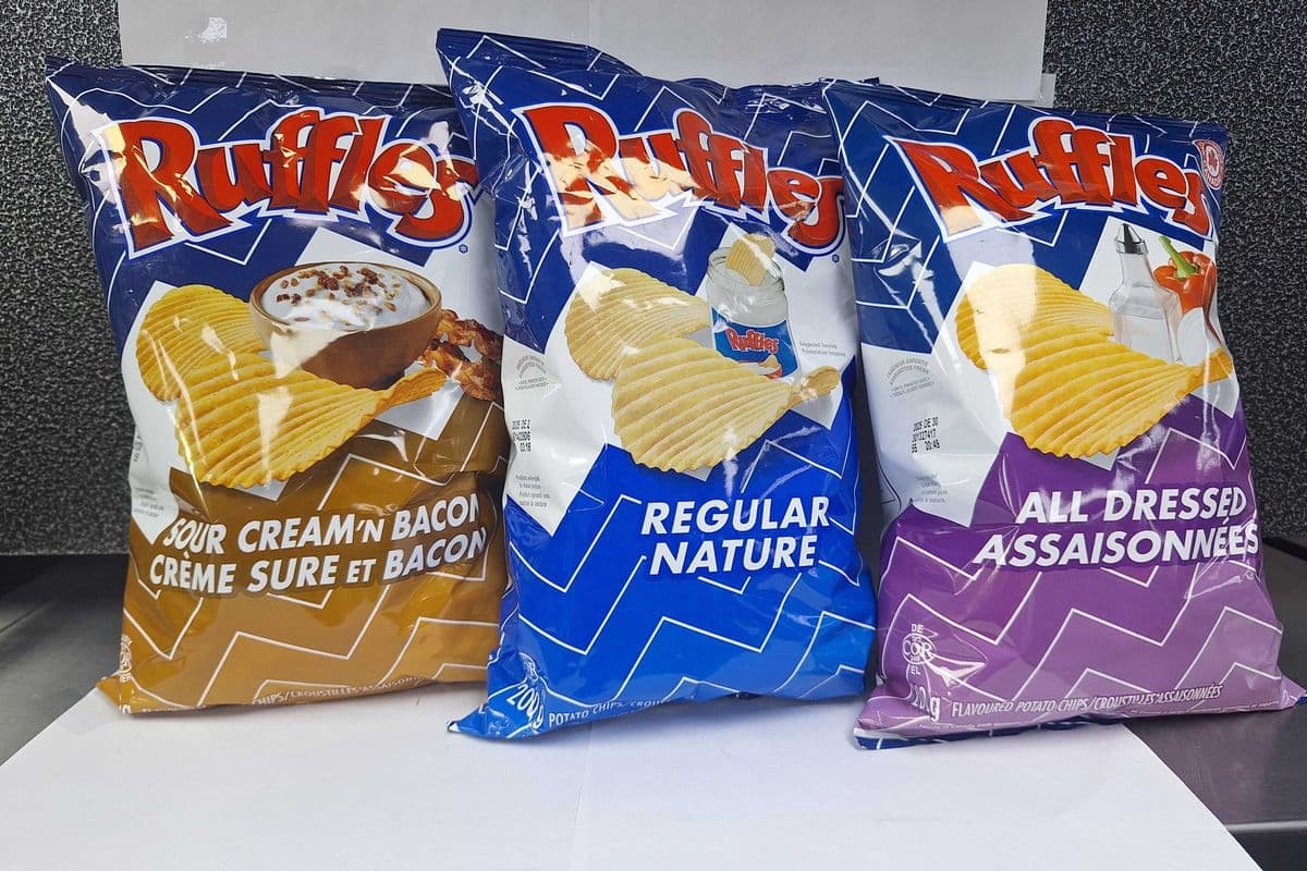 Ruffles Potato Chips Choose 2 For $ 10.00